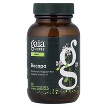 Bacopa Бакопа Gaia Herbs 60 капсул Bacopa Бакопа Gaia Herbs 60 капсул