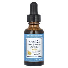Liquid Vitamin D3 Citrus 125 mcg 5000 IU Витамин D3 30 мл
