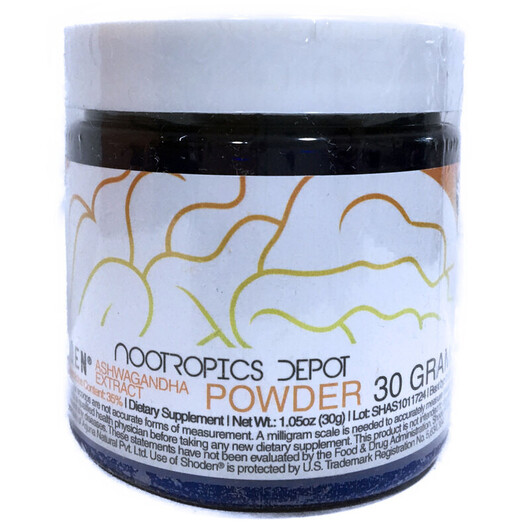 Основне фото товару Ashwagandha Extract Powder Основне фото товару Nootropics Depot, Ashwagandha Extract Powder, Ашваганда, 30 г
