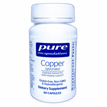 Copper Glycinate Медь Глицинат Pure Encapsulations Copper Glycinate Медь Глицинат Pure Encapsulations