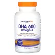 Фото товару DHA 600 Фото товару OmegaVia, DHA 600, ДГК, 120 капсул