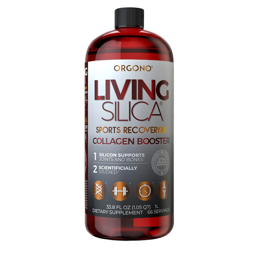 Основне фото товару Orgono Sports Recovery Collagen Booster Основне фото товару Living Silica, Orgono Sports Recovery Collagen Booster, Кремній,