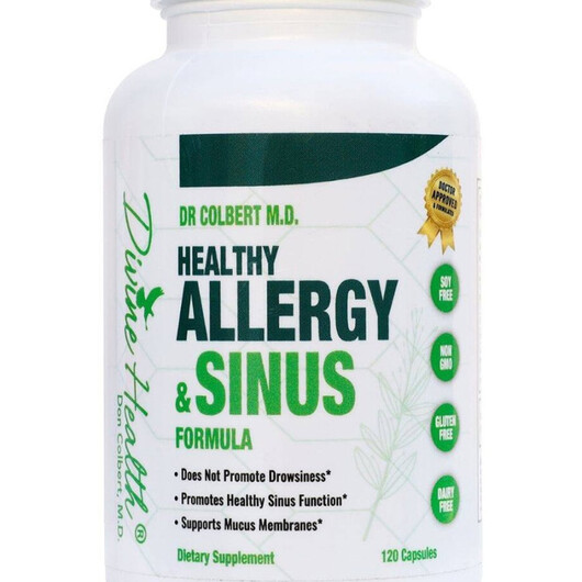 Основное фото товара Dr. Colbert's Healthy Sinus Formula Основное фото товара Dr. Colbert's Healthy Sinus Formula, Поддержка носовых пазух