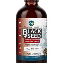 Egyptian Black Seed Oil Черный тмин Amazing Herbs 240 мл