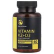 Фото товара Nobi Nutrition, Витамин K2, Vitamin K2 + D3, 60 капсул