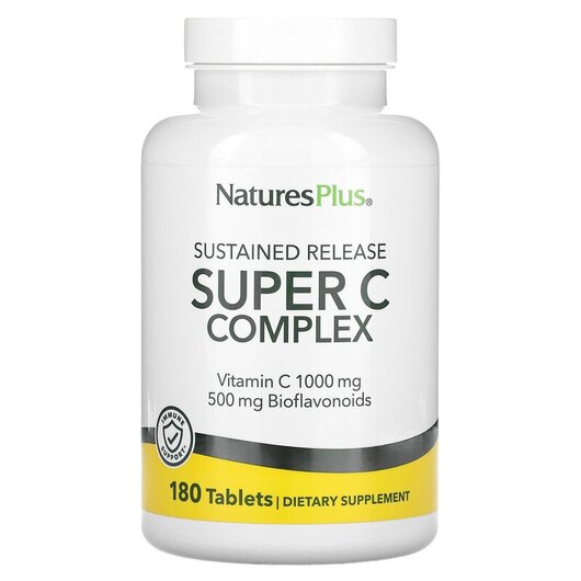 Основное фото товара Super C Complex Vitamin C 1000 mg with 500 mg Bioflavonoids Основное фото товара Super C Complex Vitamin C 1000 mg with 500 mg Bioflavonoids, Вита