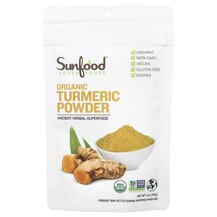 Organic Turmeric Powder Порошок Куркумы Sunfood 113 г Organic Turmeric Powder Порошок Куркумы Sunfood 113 г