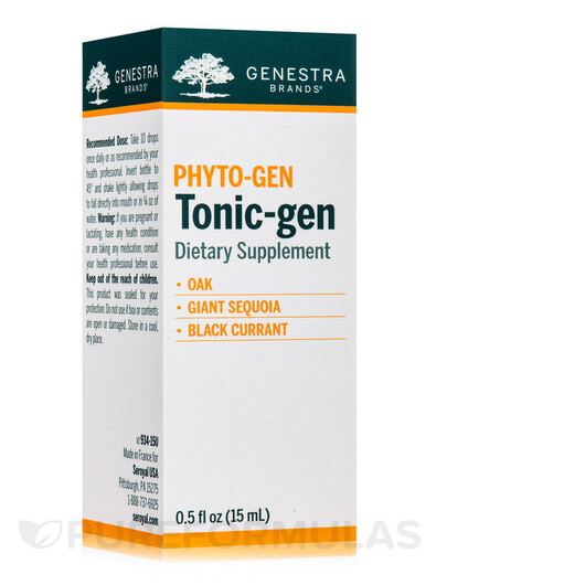 Основне фото товару Genestra, Tonic-gen, Підтримка гормонів, 15 мл