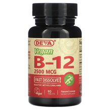 Веганський B12 2500 мкг Vegan B12 2500 mcg Deva
