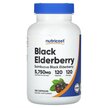 Фото товара Nutricost, Черная Бузина, Black Elderberry 5750 mg, 120 капсул