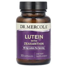 Лютеїн Lutein with Zeaxanthin 40 mg Dr. Mercola 30 капсул Лютеїн Lutein with Zeaxanthin 40 mg Dr. Mercola 30 капсул