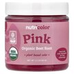 Фото товару Nutricost, Nutricolor Pink Organic Beet Root, Червоний буряк, 60 