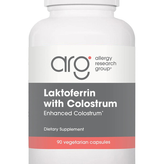 Основное фото товара Laktoferrin with Colostrum Основное фото товара Лактоферрин, Laktoferrin with Colostrum, 90 капсул