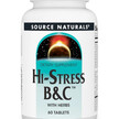 Фото товара Source Naturals, B-комплекс, Hi-Stress B&C with Herbs, 60 таб