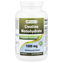 Creatine Monohydrate 1000 mg Креатин Best Naturals Creatine Monohydrate 1000 mg Креатин Best Naturals