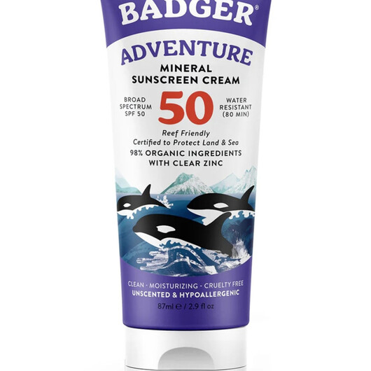 Основне фото товару Adventure Mineral Sunscreen Cream - SPF Основне фото товару Adventure Mineral Sunscreen Cream - SPF, Сонцезахисний крем, 87 м