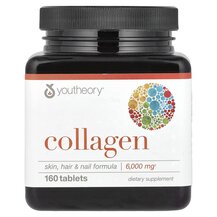 Колаген Collagen 6000 mg Youtheory 160 таблеток Колаген Collagen 6000 mg Youtheory 160 таблеток