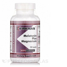 Melatonin Plus Magnesium Hypoallergenic Магний Kirkman