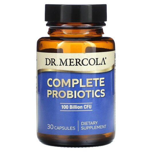 Основне фото товару Complete Probiotics 100 Billion CFU Основне фото товару Complete Probiotics 100 Billion CFU, Пробіотики, 30 капсул