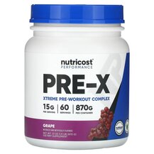 Performance PRE-X Xtreme Pre-Workout Complex Grape 870 г Performance PRE-X Xtreme Pre-Workout Complex Grape 870 г