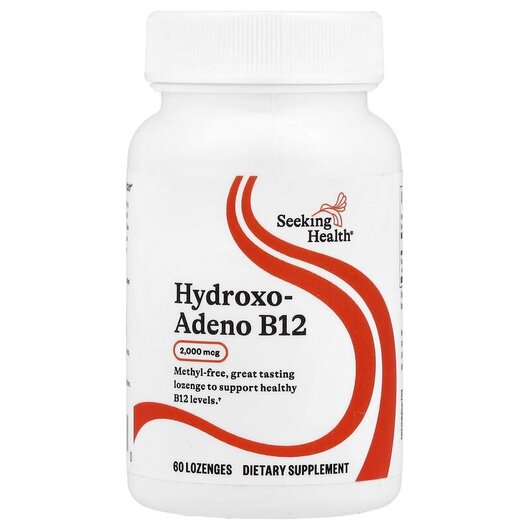 Основне фото товару Hydrox-Adeno B12 2000 mcg Основне фото товару Hydrox-Adeno B12 2000 mcg, Вітамін B12 Кобаламін, 60 таблеток