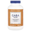 Фото товара TheVitaminShoppe, ГАМК, GABA 750 mg, 180 таблеток