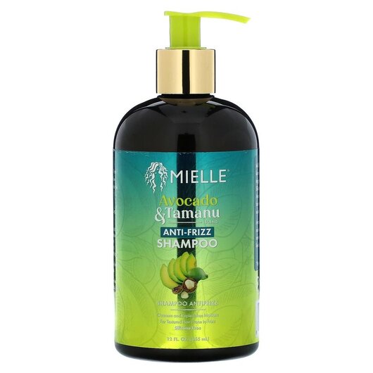 Основное фото товара Mielle, Шампунь, Anti-Frizz Shampoo Avocado & Tamanu, 355 мл