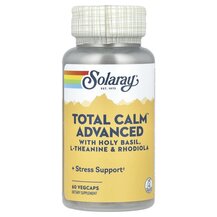 Підтримка стресу Total Calm Advanced Solaray 60 капсул