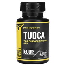 TUDCA 500 mg Тудка Primaforce 30 капсул TUDCA 500 mg Тудка Primaforce 30 капсул