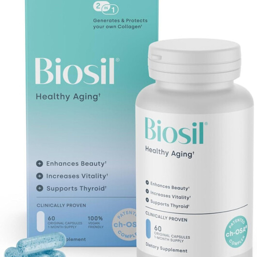 Основное фото товара Healthy Aging with Selenium Основное фото товара BioSil, Селен, Healthy Aging with Selenium, 60 капсул