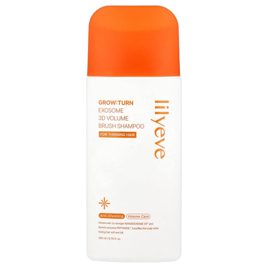 Основне фото товару Grow:Turn Exosome 3D Volume Brush Shampoo For Thinning Hair Основне фото товару Grow:Turn Exosome 3D Volume Brush Shampoo, Шампунь для відновленн