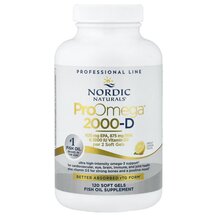 ProOmega 2000-D Омега Лимон 1250 мг Nordic Naturals