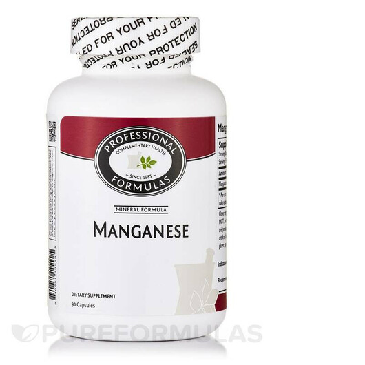 Основное фото товара Manganese Основное фото товара Professional Formulas, Марганец, Manganese, 180 капсул