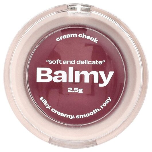 Основное фото товара Balmy Cream Cheek No.6 Plum Jam Основное фото товара alternativestereo, Крем, Balmy Cream Cheek No.6 Plum Jam, 2.5 г