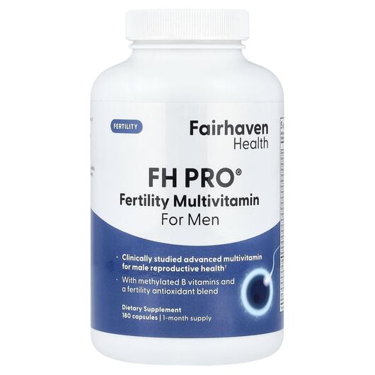 Основное фото товара Fairhaven Health, Поддержка Либидо, FH Pro for Men, 180 капсул