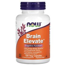 Підтримка пам'яті та уваги Brain Elevate NOW Foods Підтримка пам'яті та уваги Brain Elevate NOW Foods