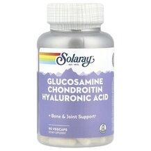 Глюкозамін + Гіалуронова Glucosamine Chondroitin Solaray
