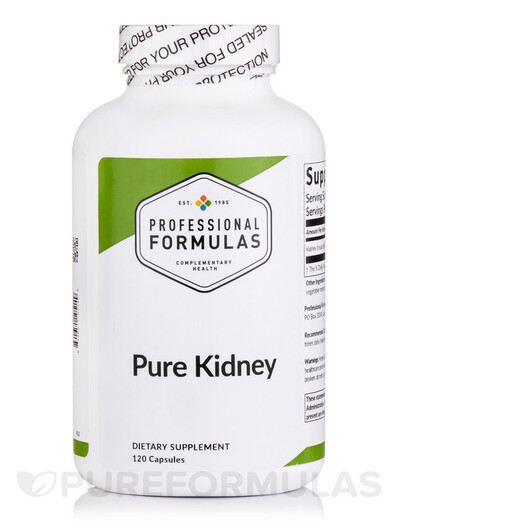 Основне фото товару Pure Kidney Основне фото товару Professional Formulas, Pure Kidney, Підтримка нирок, 120 капсул