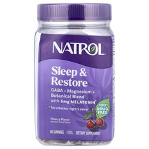 Підтримка сну Sleep & Restore Gummies with 5 mg Melatonin