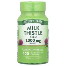 Milk Thistle Seed Extract Расторопша Nature's Truth