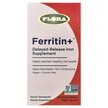 Фото товара Flora, Железо, Ferritin +, 30 капсул