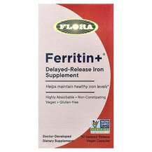 Ferritin + Железо Flora 30 капсул