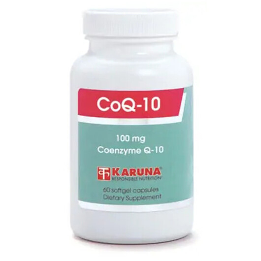 Основне фото товару CoQ-10 Основне фото товару Karuna Health, CoQ-10, Коензим CoQ10, 60 капсул