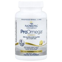 ProOmega-D 1000 Омега + D3 1000 мг Nordic Naturals