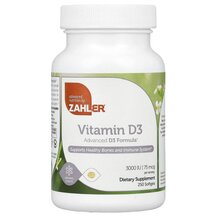Vitamin D3 Advanced D3 Formula 3000 IU Витамин D3 Zahler Vitamin D3 Advanced D3 Formula 3000 IU Витамин D3 Zahler