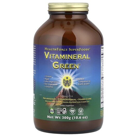 Основне фото товару Vitamineral Green Version 5.5 10, Мінеральні добавки, 300 г