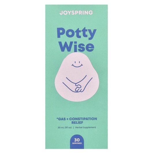 Основне фото товару Joy Spring, Pottywise, Підтримка травної системи, 30 мл