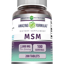 Метилсульфонілметан МСМ Amazing Formulas MSM Amazing Метилсульфонілметан МСМ Amazing Formulas MSM Amazing