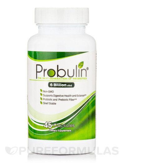 Основне фото товару Original Formula 6 Billion CFU Основне фото товару Probulin, Original Formula 6 Billion CFU, Пробіотики, 45 капсул