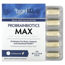 Підтримка мозку Probrainbiotics Max 30 Billion CFU BrainMD